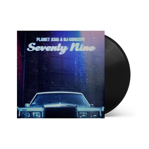 Planet Asia & DJ Concept - Seventy Nine (Black / Alternate Art)