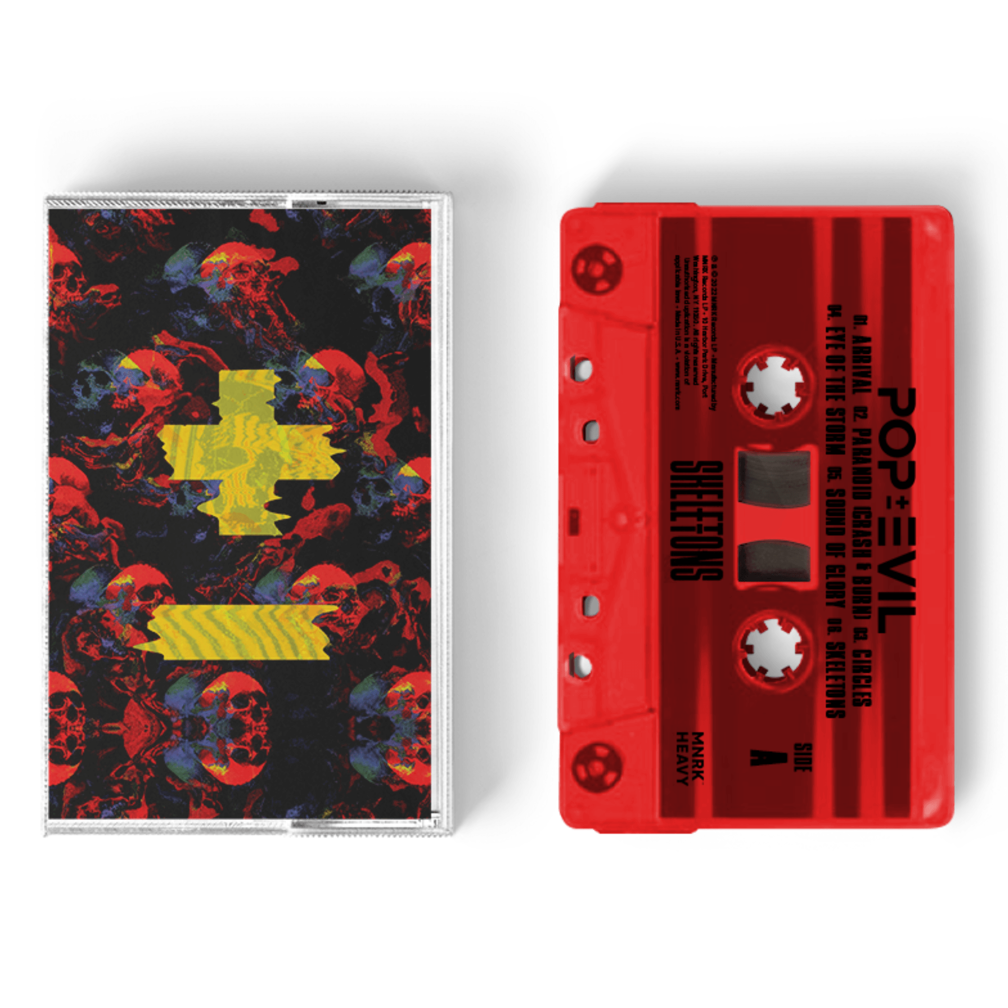 Pop Evil - Skeletons Spotify Fans First Cassette Tape