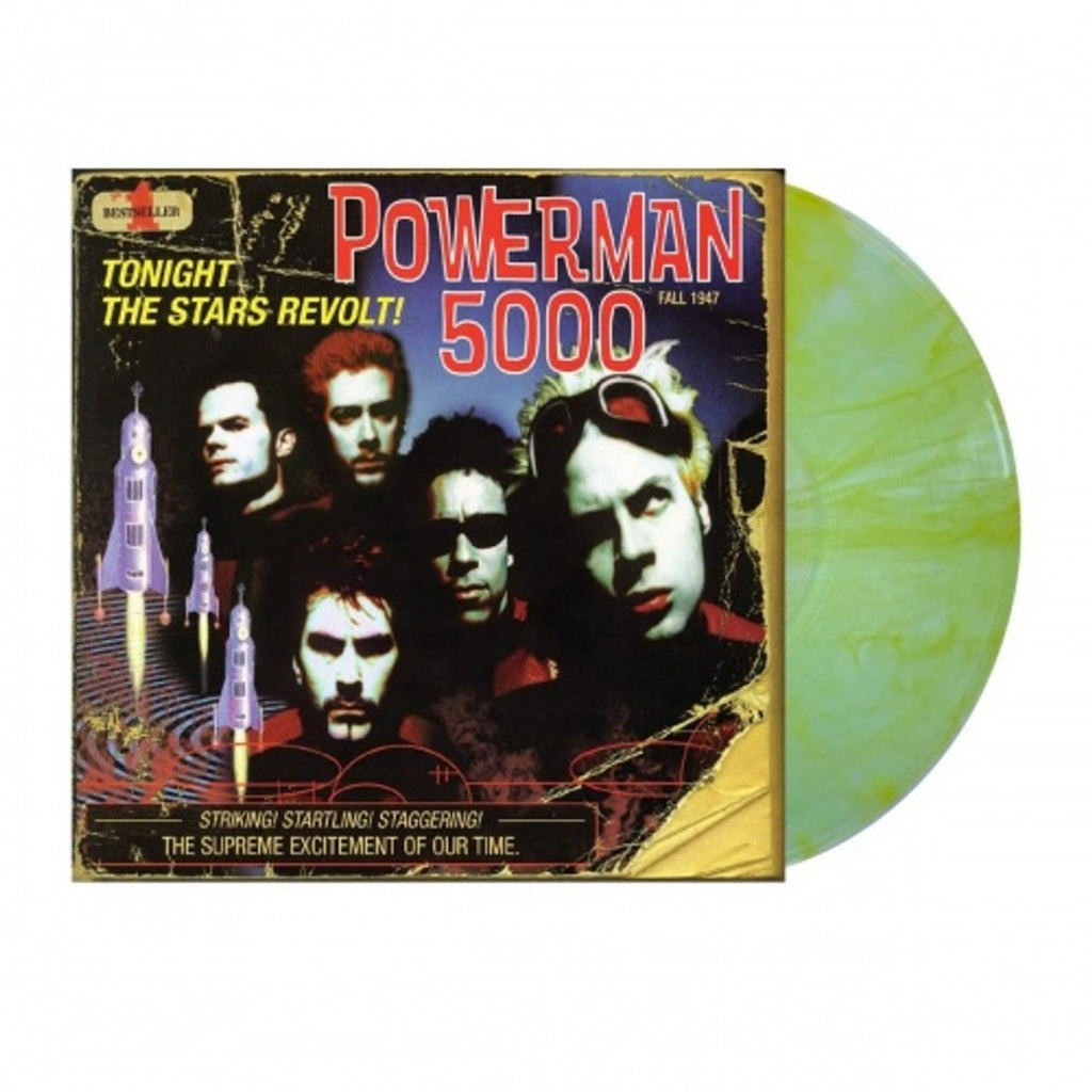 Tonight The Stars Revolt (Limited Edition, Coke Bottle Clear W/ Yellow Sreaks Colored Vinyl) Vinyl Record