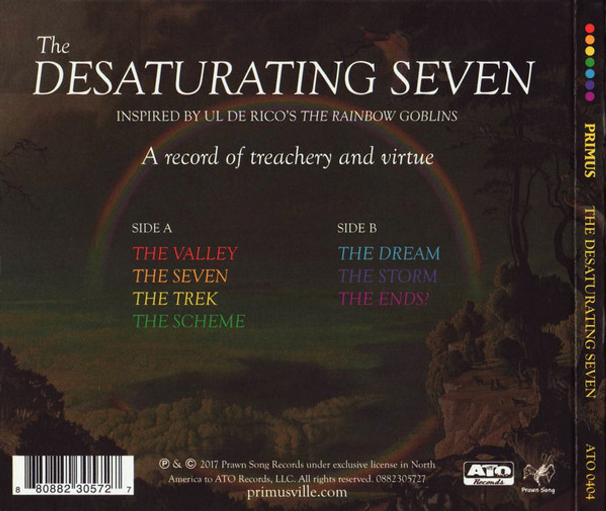 Primus – The Desaturating Seven Music CD
