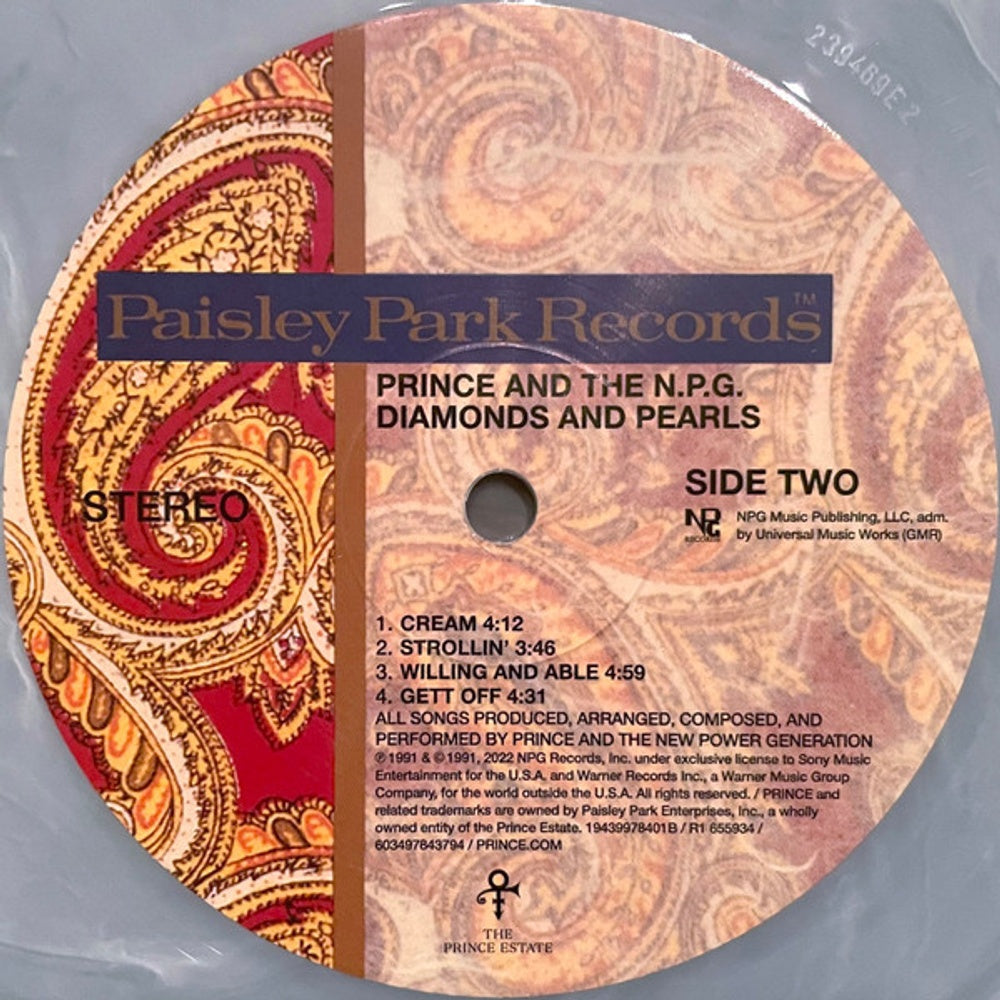 Prince – Diamonds And Pearls (2-LP Vinyl) Vinyl Record