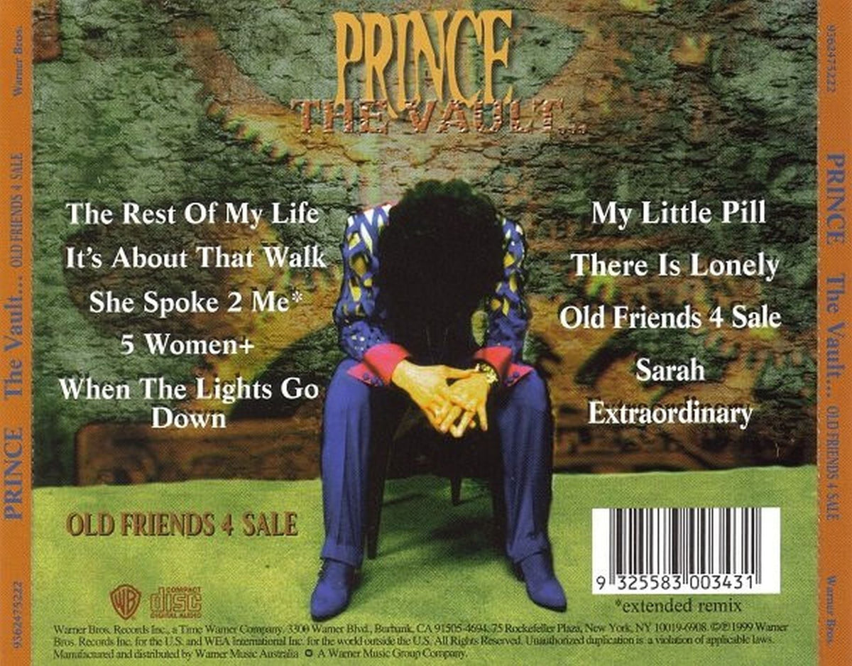 Prince – The Vault: Old Friends 4 Sale Music CD