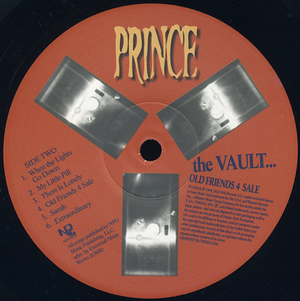 Prince – The Vault - Old Friends 4 Sale (LP Vinyl) Vinyl Record