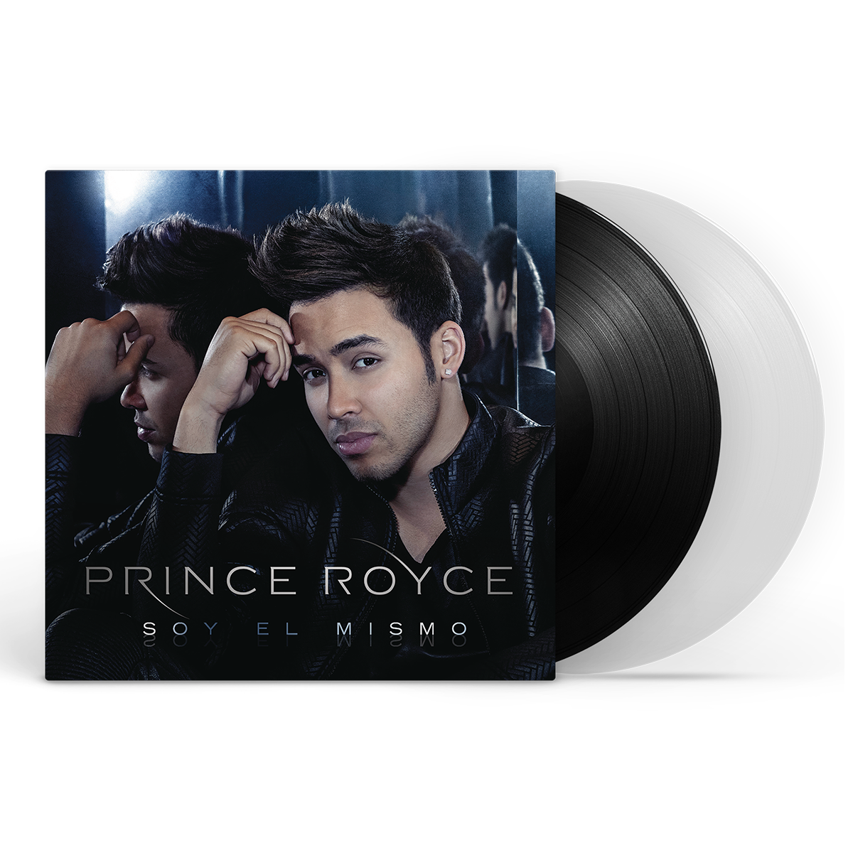 Prince Royce - SOY EL MISMO - Vinyl 2LP (Black Ice/Clear) Vinyl Record