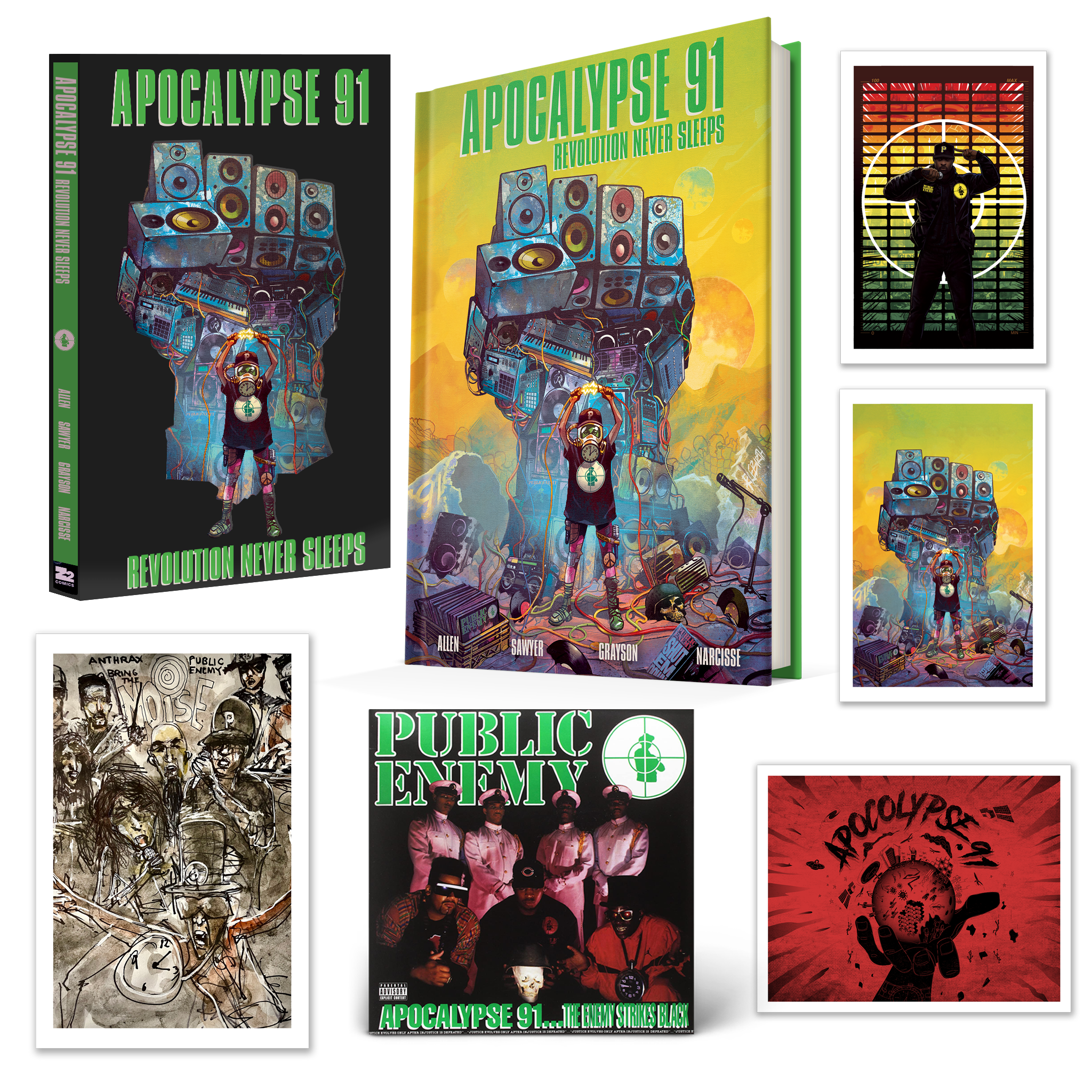 Chuck D Presents Apocalypse 91 Revolution Never Sleeps - Signed Super Deluxe Bundle