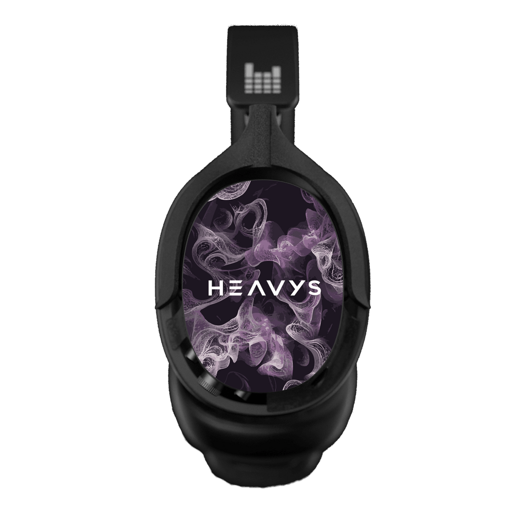 Purple Smoke Limited Edition HEAVYS Headphone Shells & Headphone Bundle