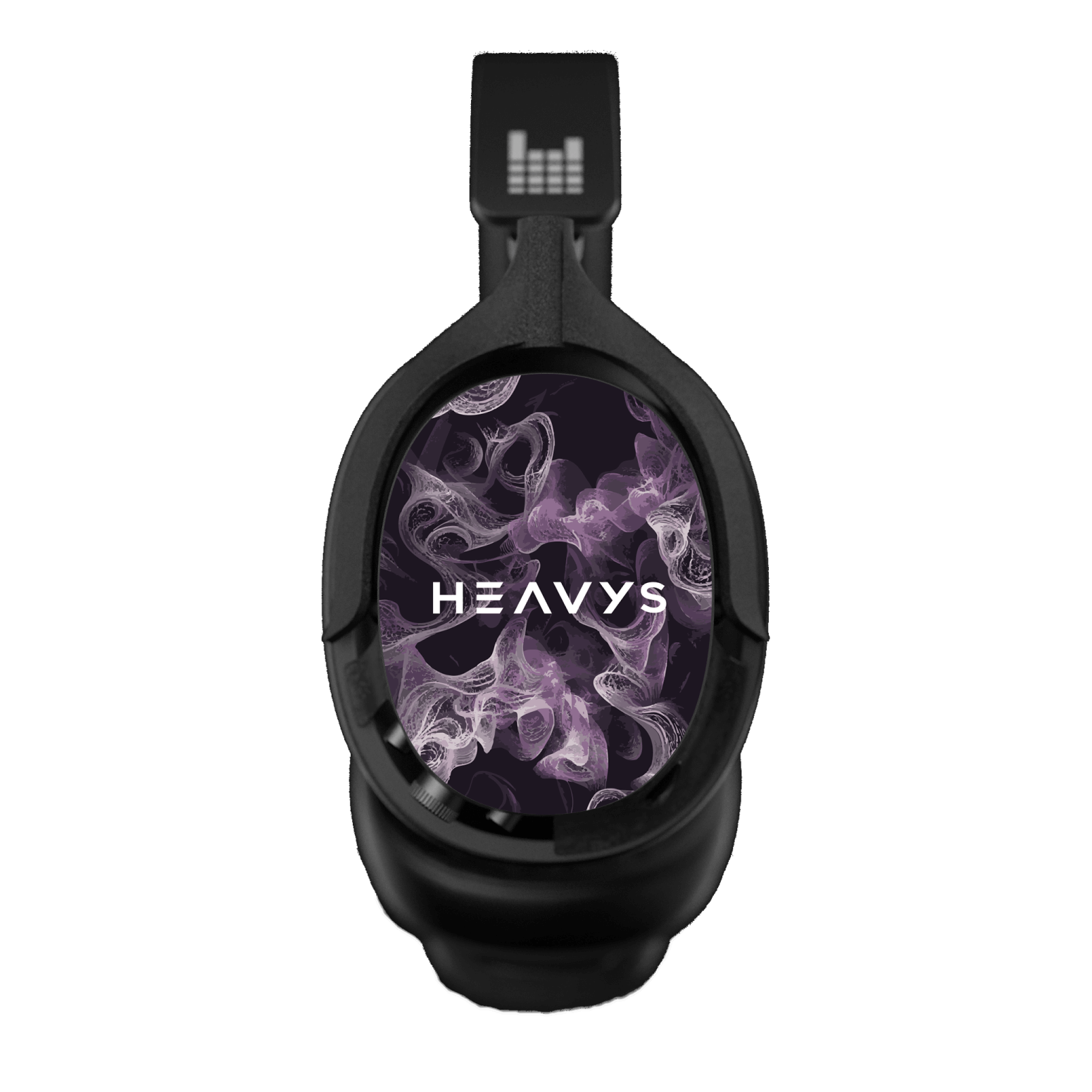 Purple Smoke Limited Edition HEAVYS Headphone Shells & Headphone Bundle
