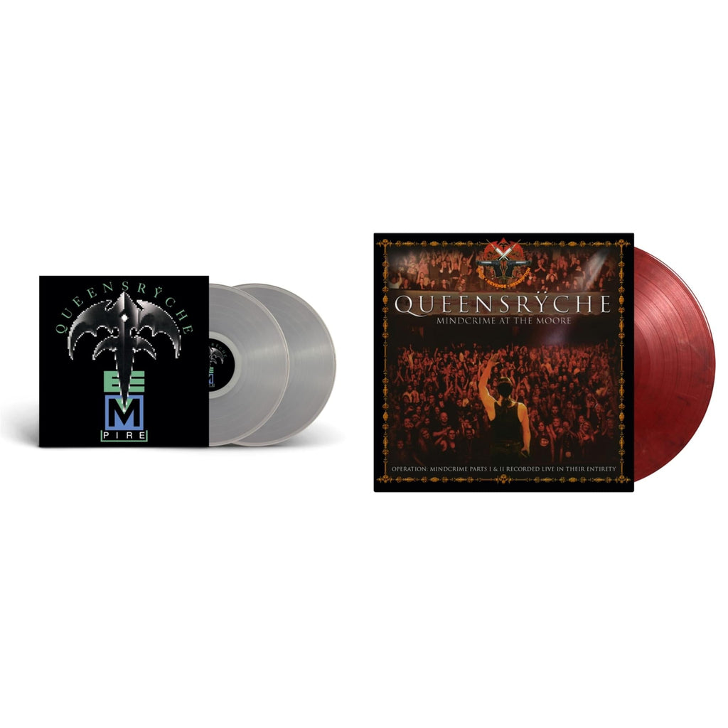 Empire (2LP/Clear Vinyl) & Mindcrime At The Moore (4LP/Limited/Translucent Red, Solid White & Black Marbled Vinyl/180G)