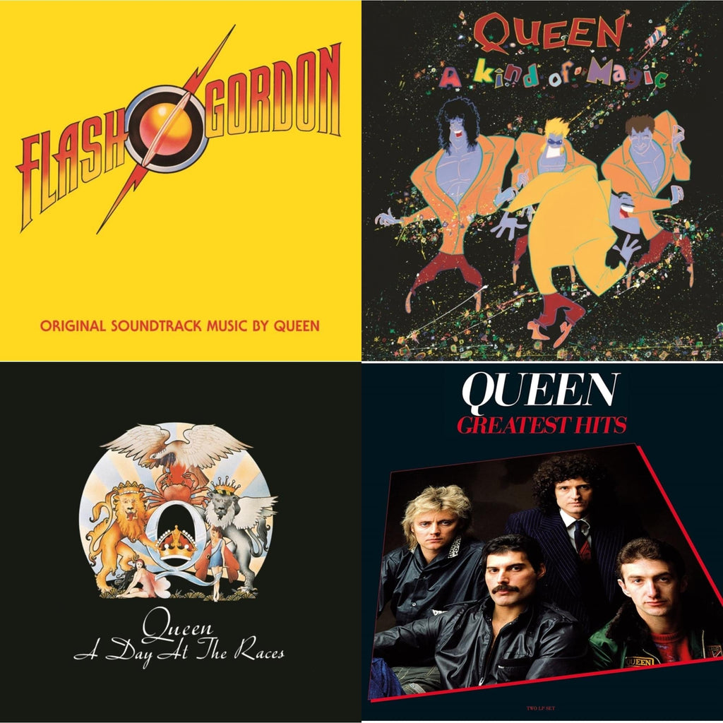 Flash Gordon & Kind Of Magic & Day At The Races & Greatest Hits 1 (180G)