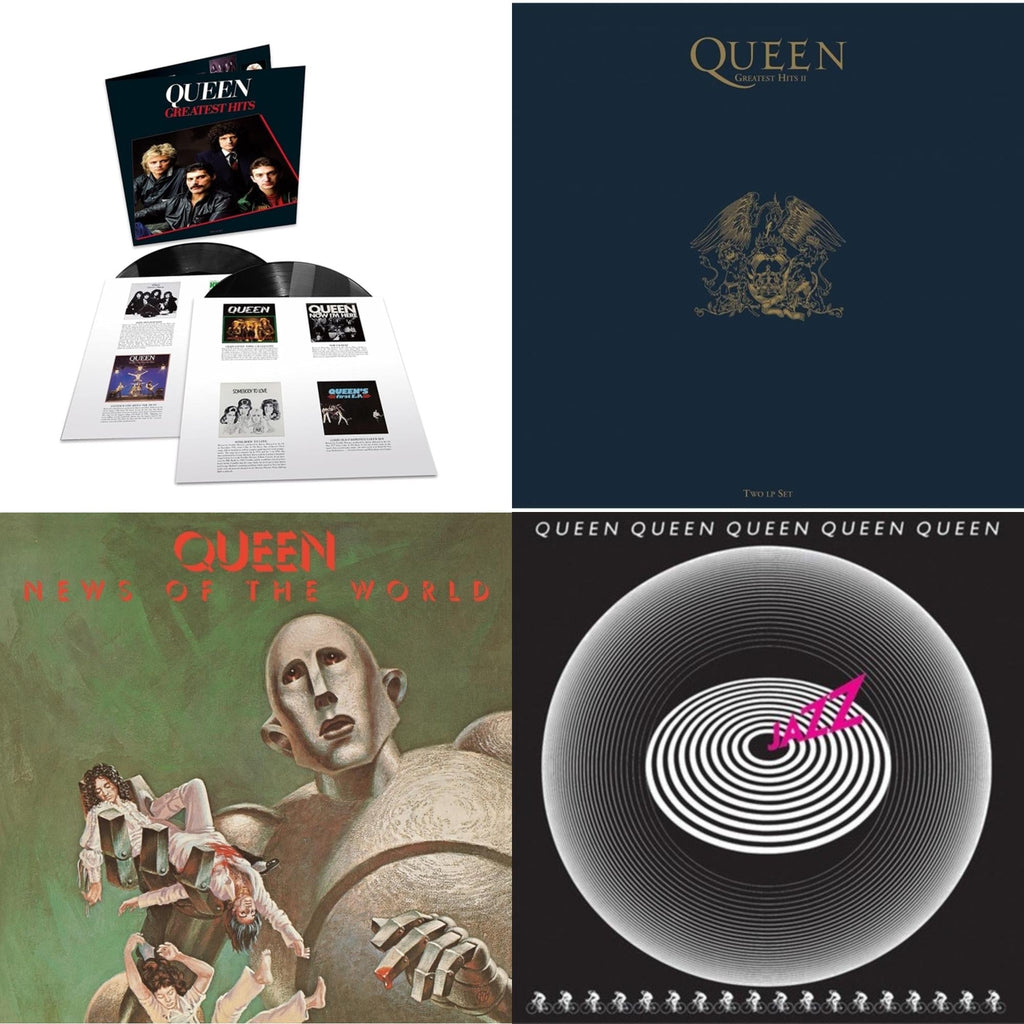 Greatest Hits 1 (180G/Dl Card/2LP) & Greatest Hits 2 (180G/Dl Card) & Jazz & News Of The World