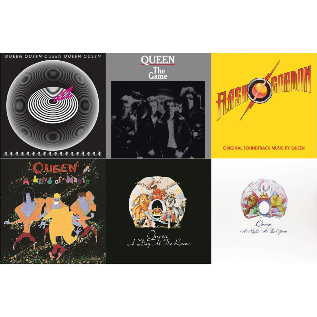 Jazz & Game & Flash Gordon & Kind Of Magic & Day At The Races & Night At The Opera