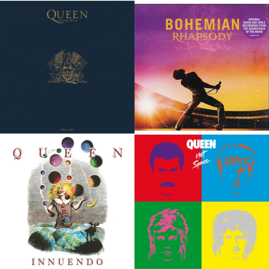 Greatest Hits 2 (180G/Dl Card) & Bohemian Rhapsody (180G/2LP) & Innuendo (2LP) & Hot Space LP Ltd.