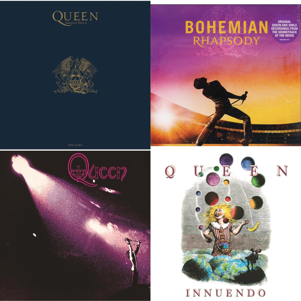 Greatest Hits 2 (180G/Dl Card) & Bohemian Rhapsody (180G/2LP) & Queen & Innuendo (2LP)