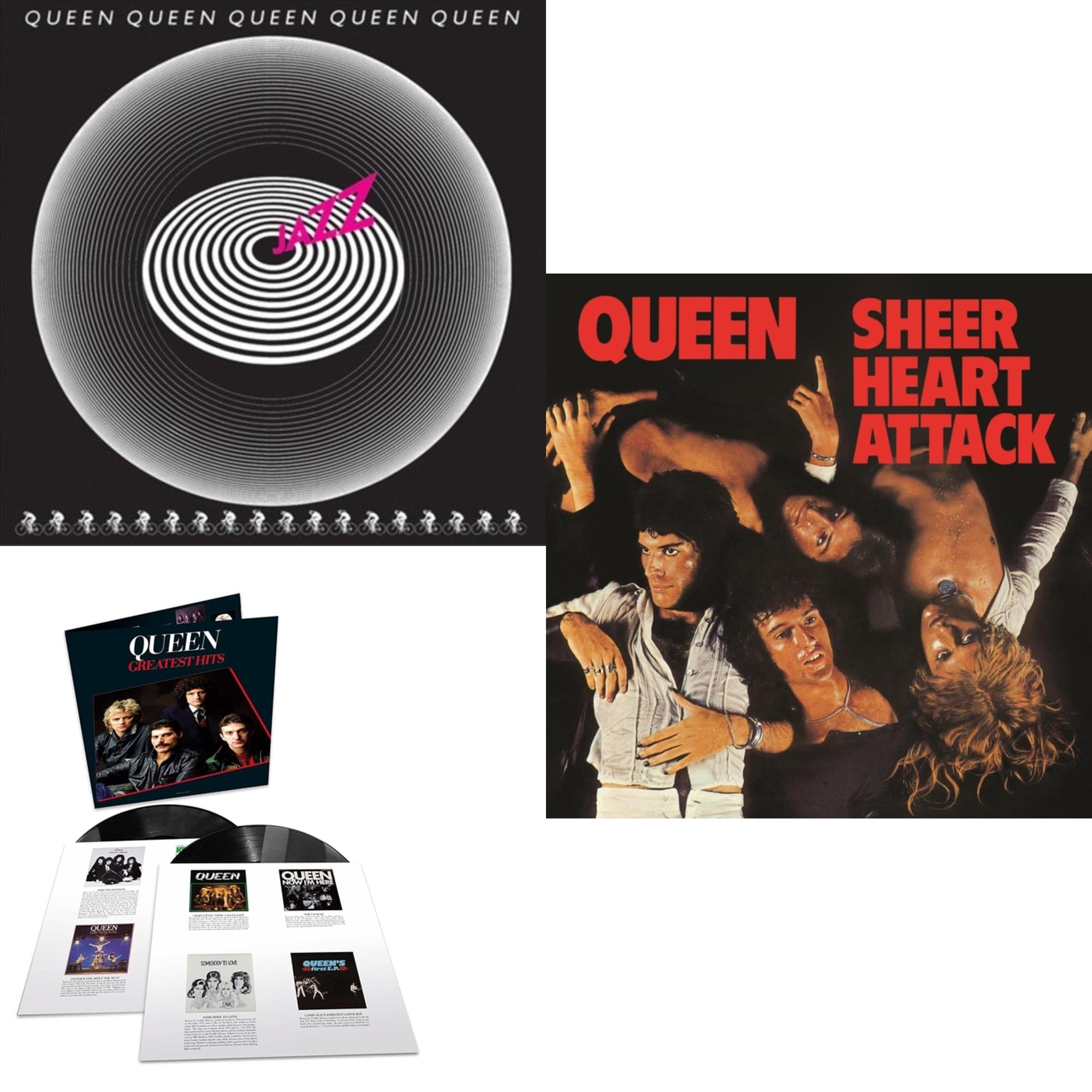 Greatest Hits 1 (180G/Dl Card/2LP) & Jazz & Sheer Heart Attack (Half-Speed LP Vinyl)
