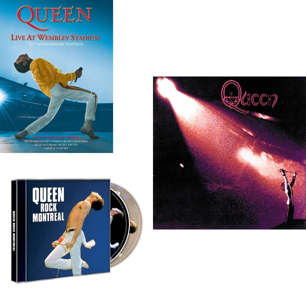 Queen - Live At Wembley Stadium 25Th Anniversary Edition (2DVD/2Shm-CD) & Queen Rock Montreal (2CD) & Queen