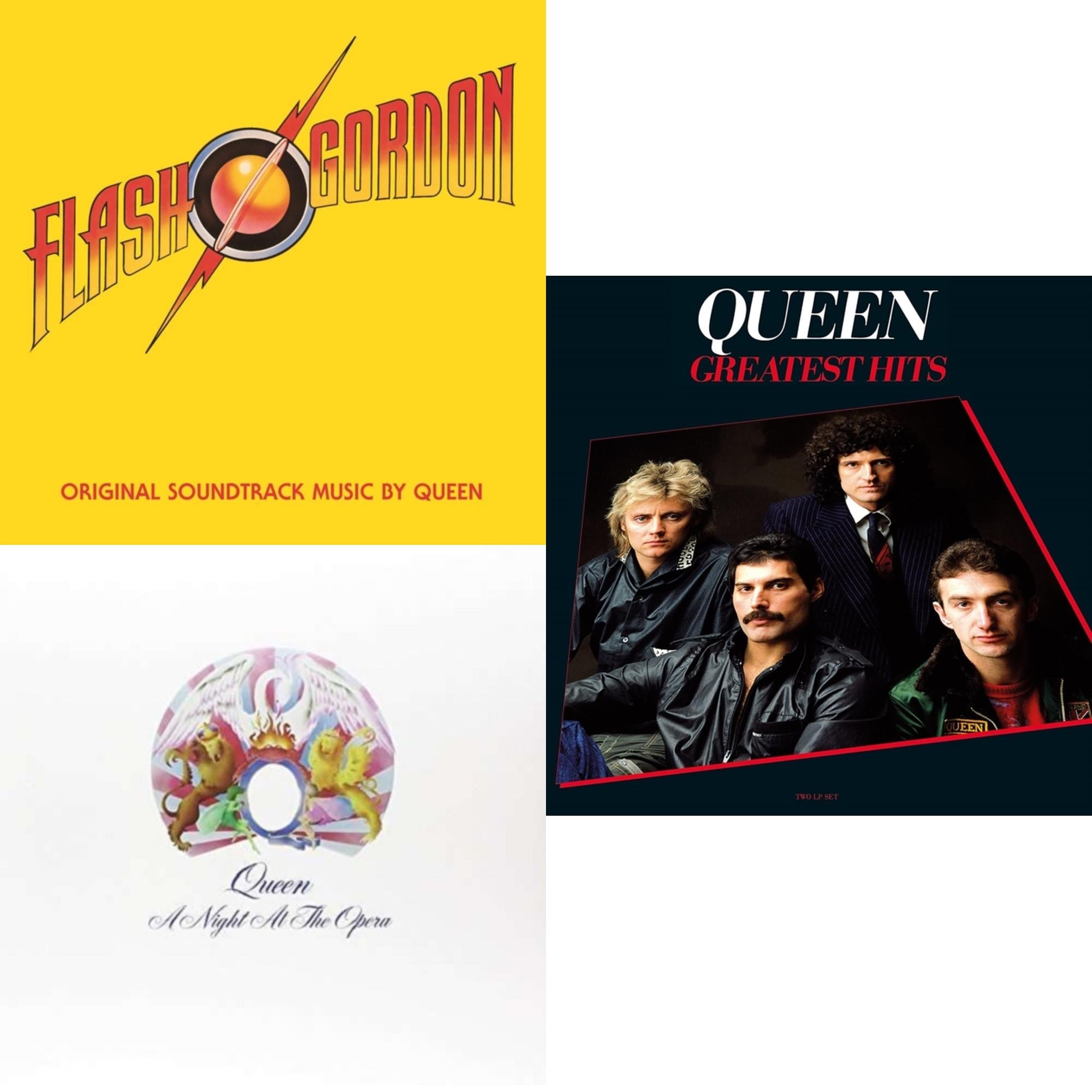 Flash Gordon & Night At The Opera & Greatest Hits 1 (180G)