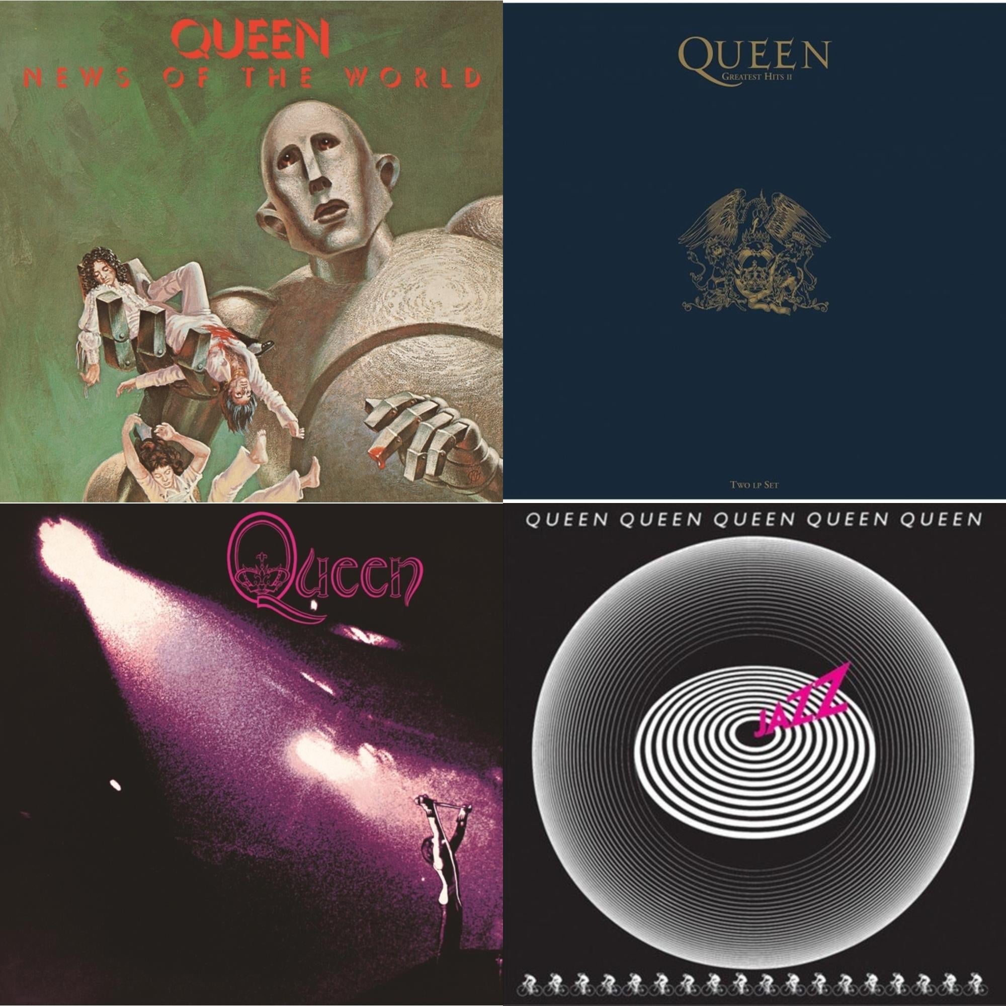 Greatest Hits 2 (180G/Dl Card) & Jazz & Queen & News Of The World