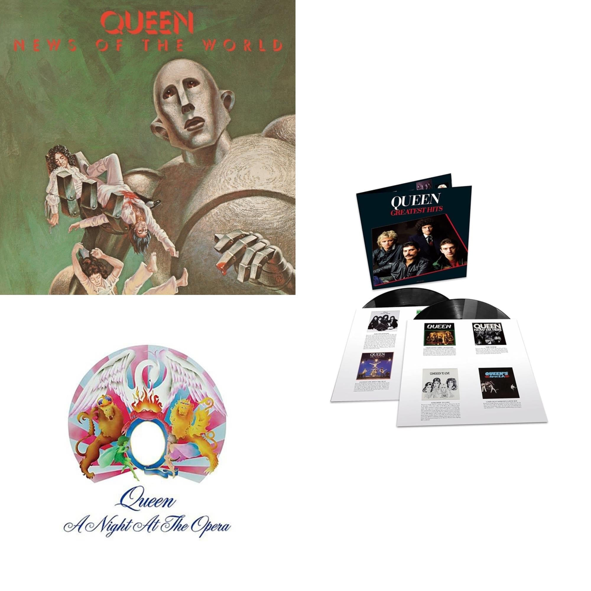 Greatest Hits 1 (180G/Dl Card/2LP) & News Of The World & Night At The Opera
