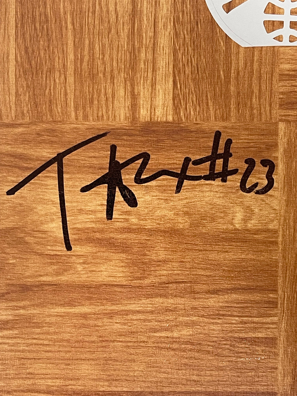 Trey Alexander Signed Floorboard PSA/DNA Autographed Nuggets