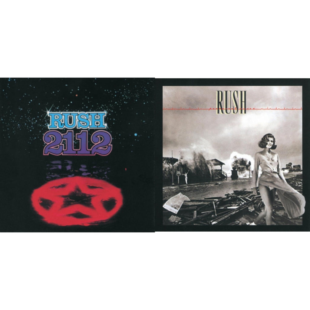 Rush - 2112 (180G) & Permanent Waves (180G) - LP Vinyl Bundle