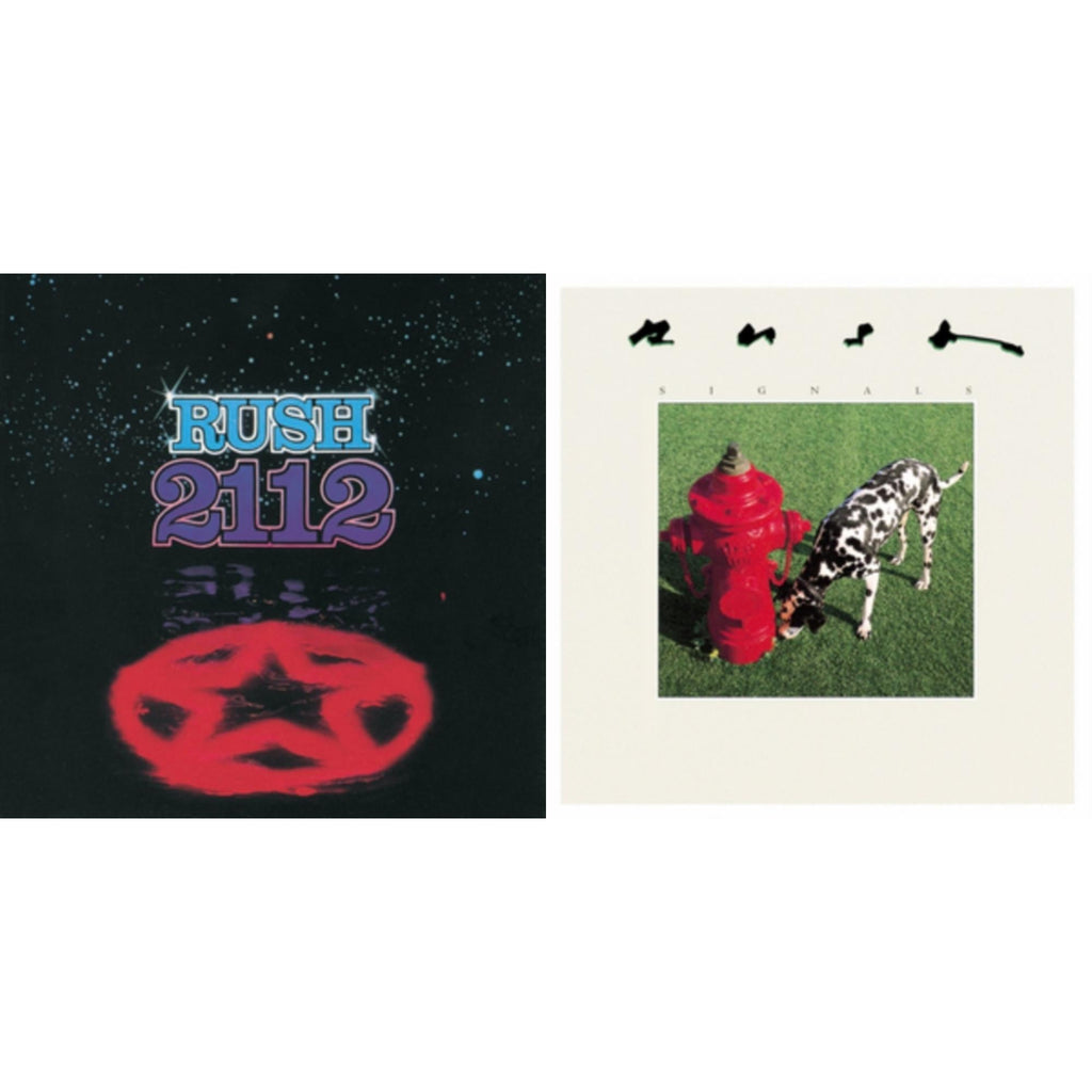 Rush - 2112 (180G) & Signals (180G) - LP Vinyl Bundle