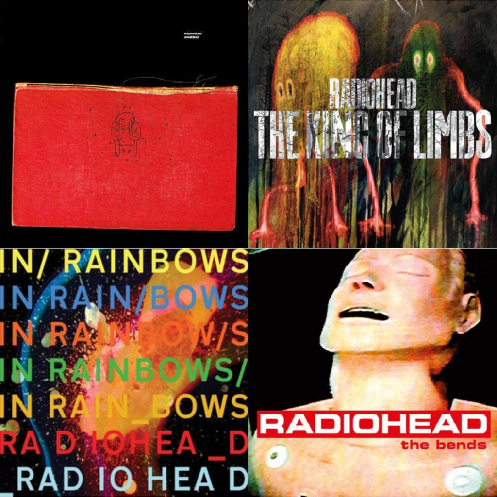 In Rainbows (180G) & Bends (180G) & Amnesiac (2LP/180G) & King Of Limbs (180G)