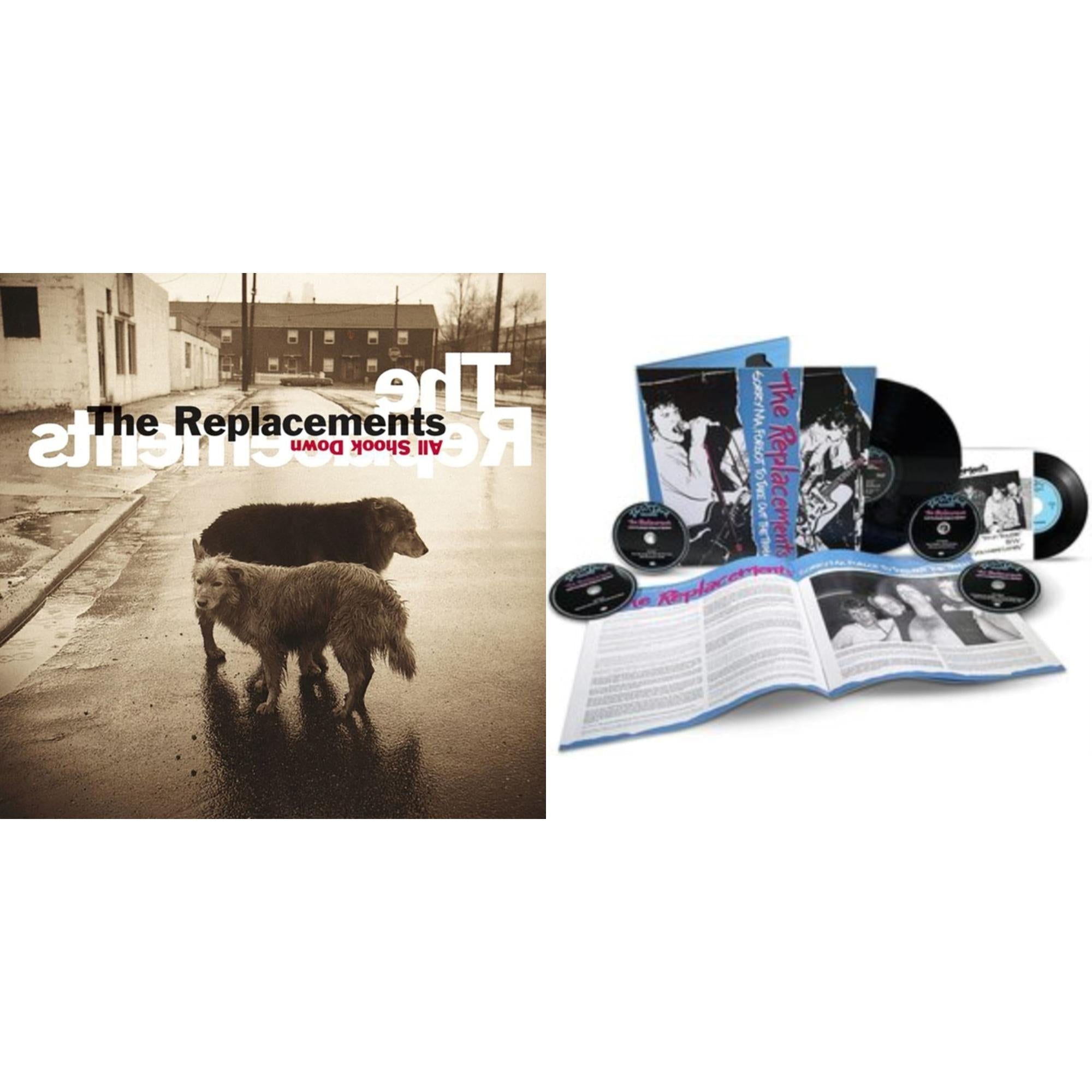 Replacements - Sorry Ma, Forgot To Take Out The Trash (Deluxe/4CD/LP) & All Shook Down (X) (Translucent Red LP Vinyl) (Rocktober)