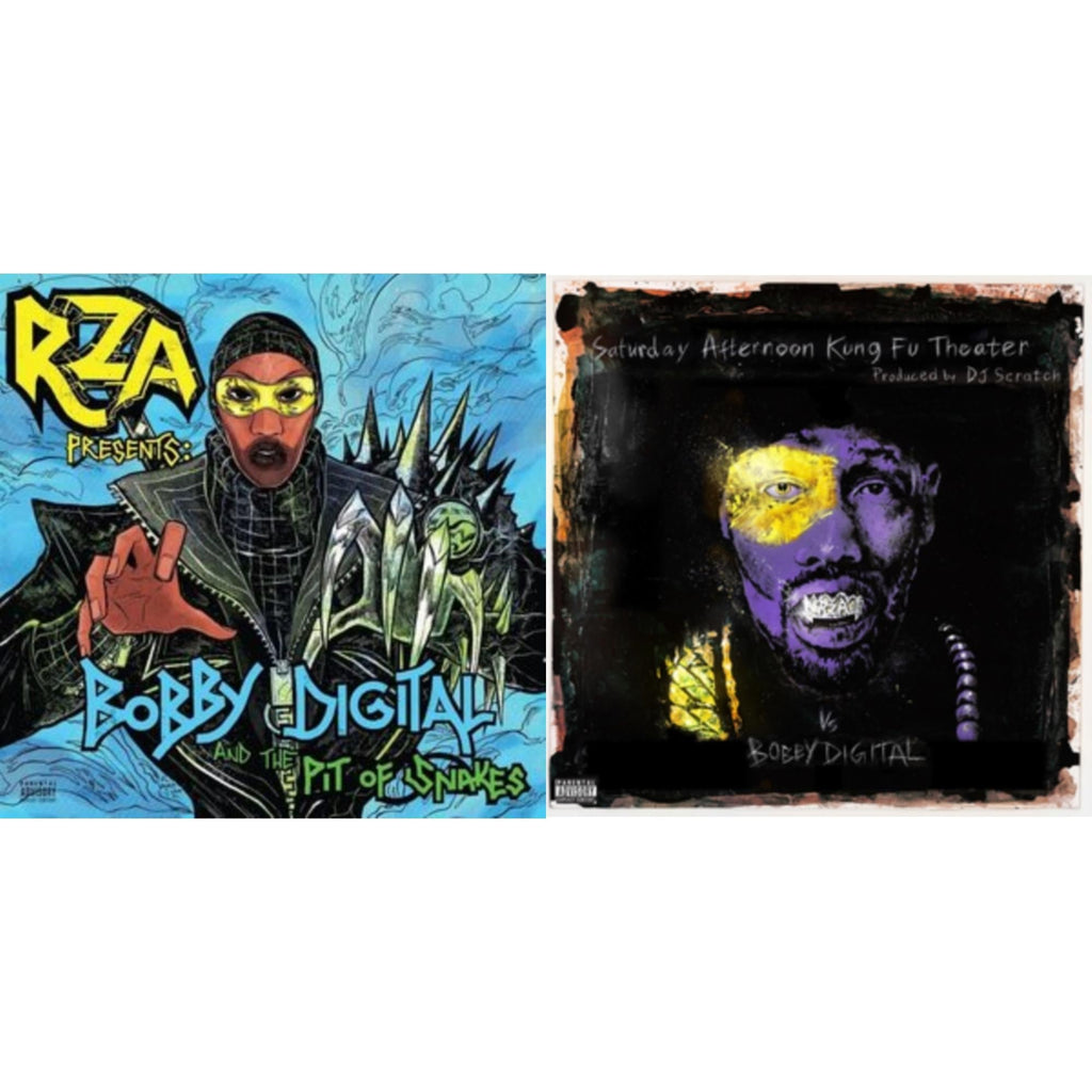 Rza - Bobby Digital & The Pit Of Snakes & Bobby Digitalvs Rza - LP Vinyl Bundle