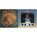Rush - Caress Of Steel (180G/Dl Card) & All The World's A Stage (180G) - LP Vinyl Bundle