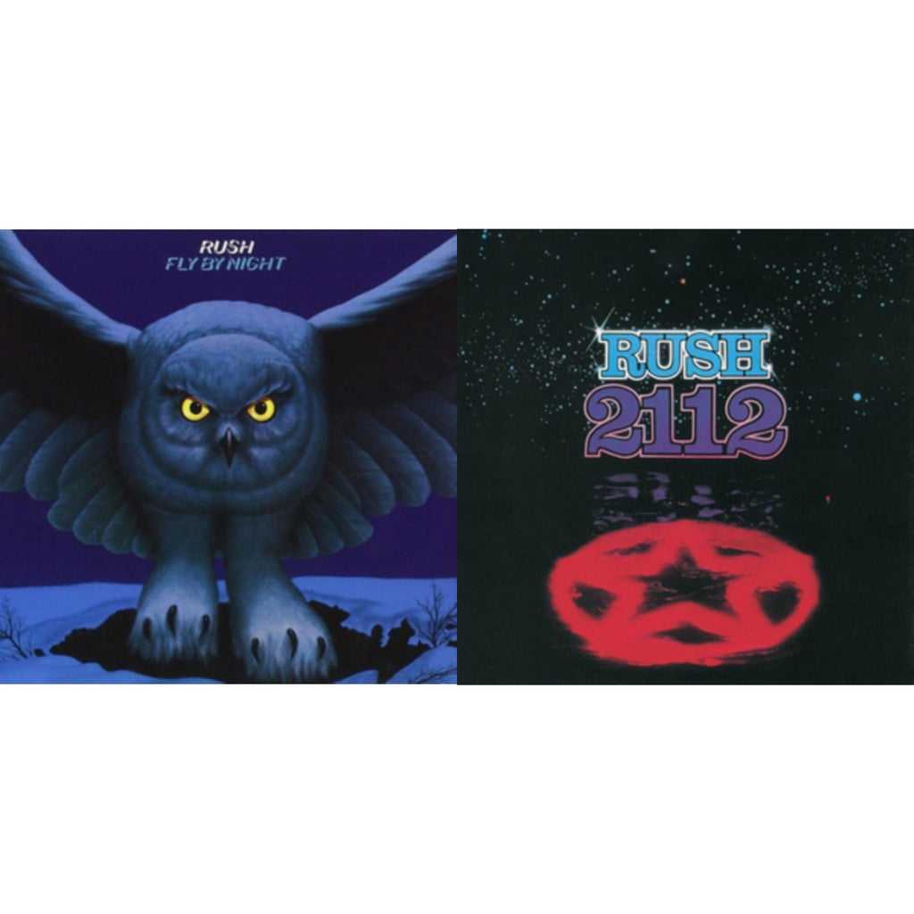 Rush - Fly By Night (180G) & 2112 (180G) - LP Vinyl Bundle