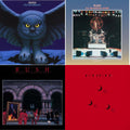 Rush - Fly By Night (180G) & All The World's A Stage (180G) & Moving Pictures (180G LP Vinyl/Dl Card) & Hold Your Fire (180G)