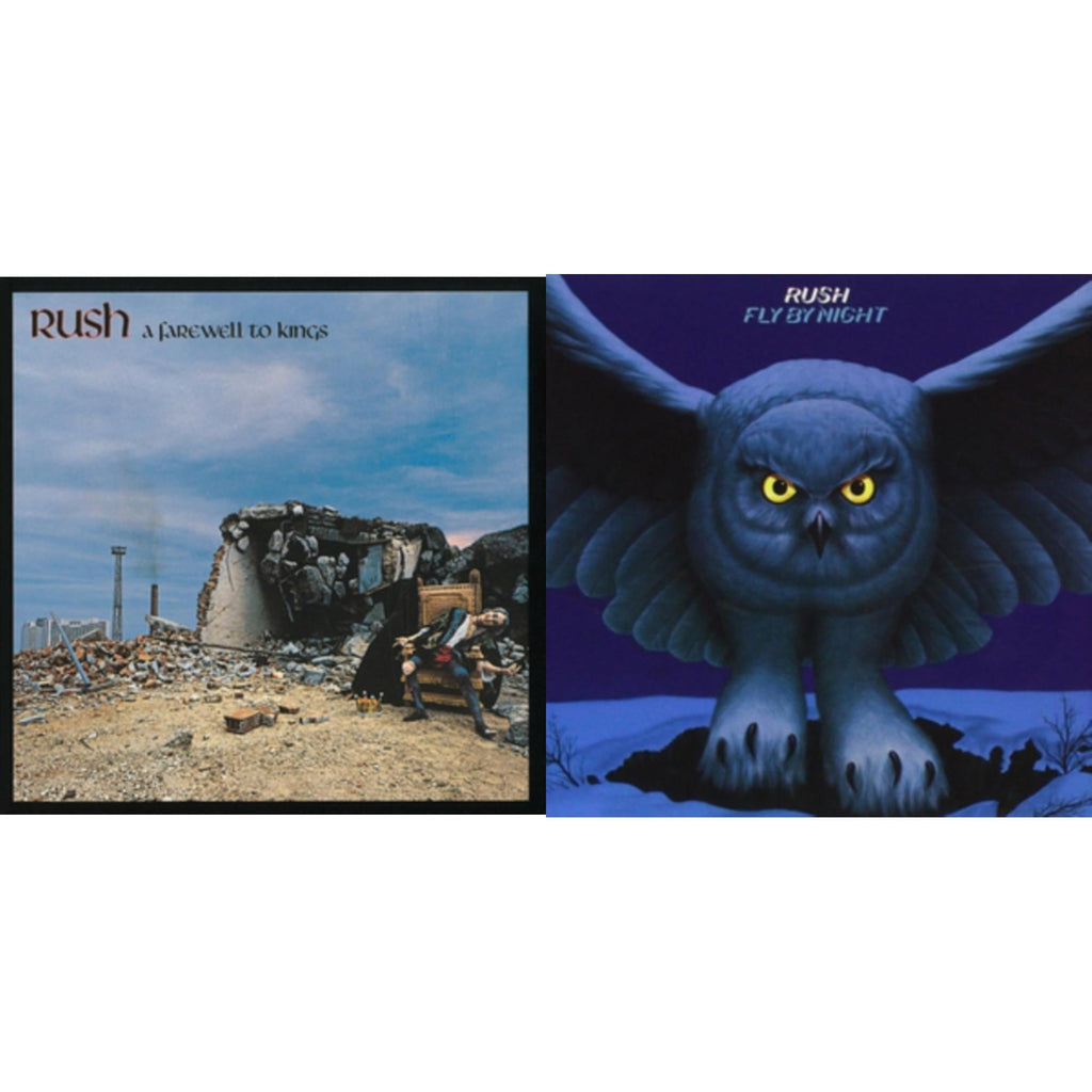 Rush - Fly By Night (180G) & Farewell To Kings (180G) - LP Vinyl Bundle