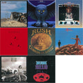 Rush - Farewell To Kings (180G) & Fly By Night (180G) & All The World's A Stage (180G) & Hold Your Fire (180G) & Caress Of Steel (180G/Dl Card) & Hemispheres (180G) & Permanent Waves (180G) & 2112 (180G) - LP Vinyl Bundle