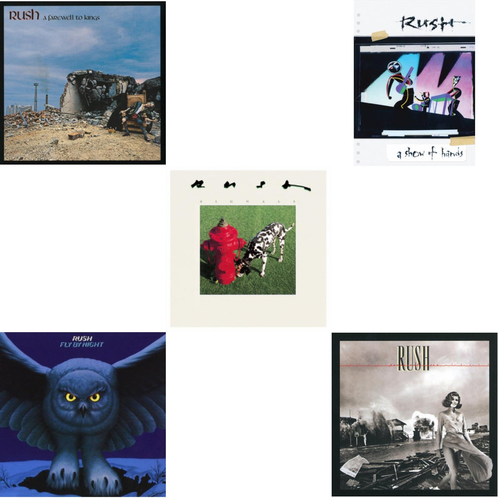 Fly By Night (180G) & Farewell To Kings (180G) & Permanent Waves (180G) & Signals (180G) & Show Of Hands (180G)