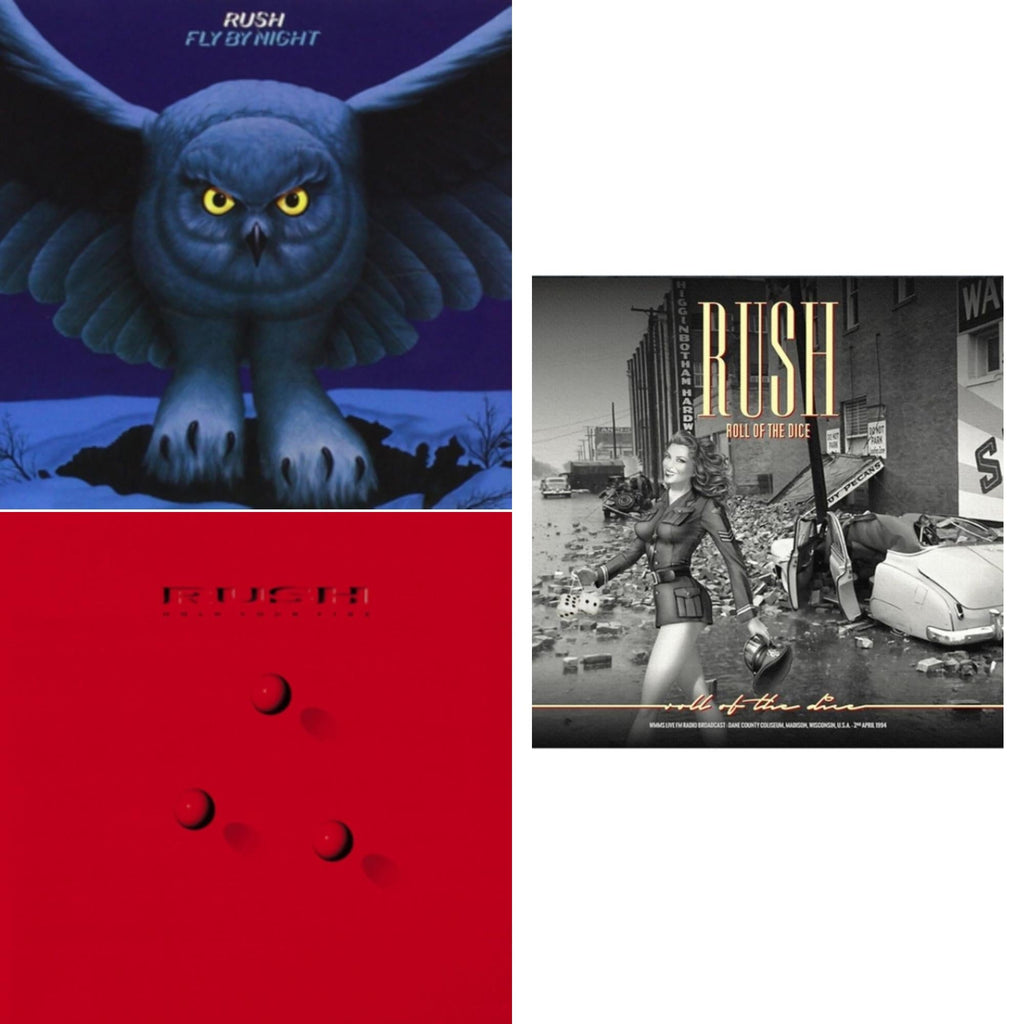 Fly By Night (180G) & Hold Your Fire (180G) & Roll Of The Dice