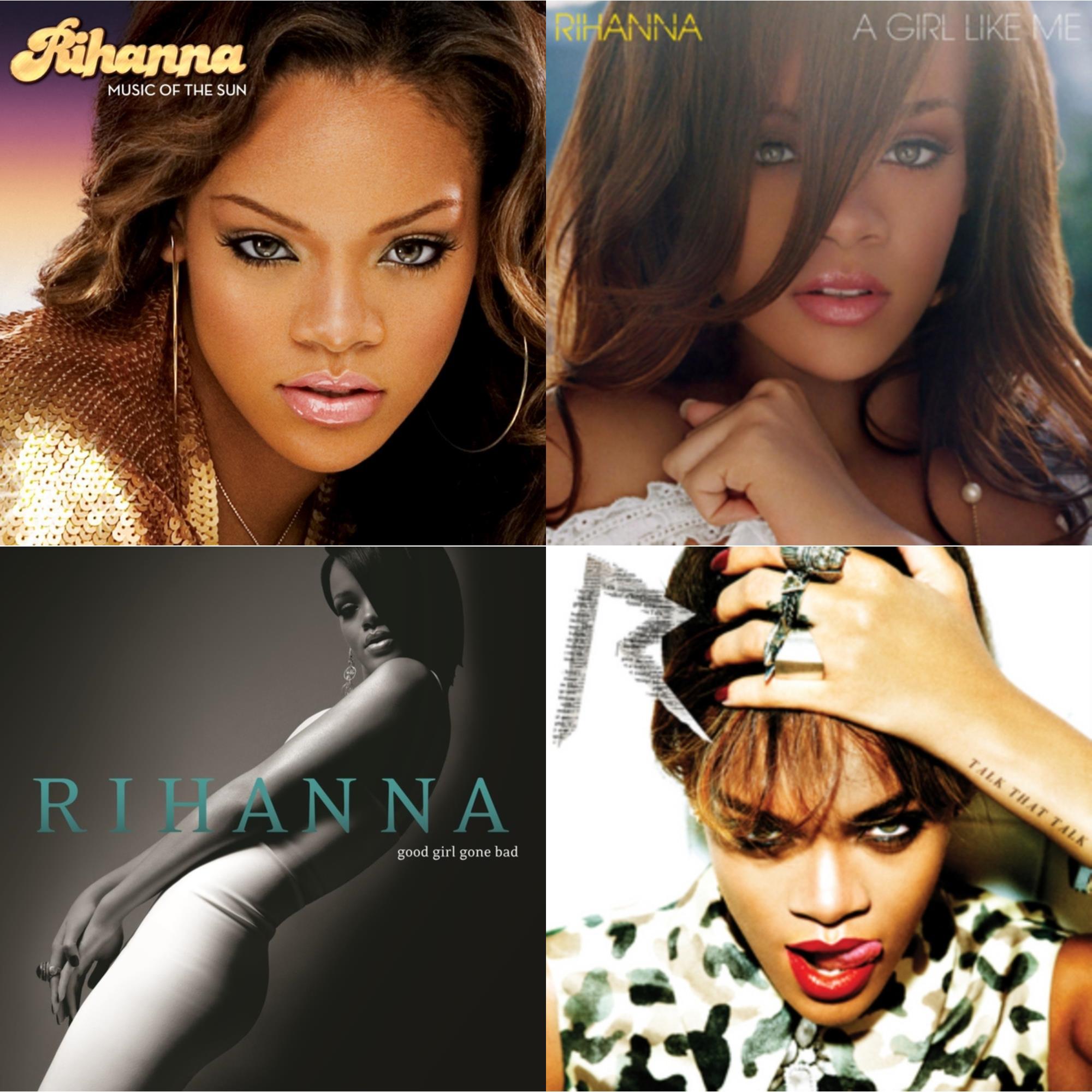 Music Of The Sun (Yellow Vinyl/2LP) & Girl Like Me (10Th Anniversary) & Good Girl Gone Bad & Talk That Talk