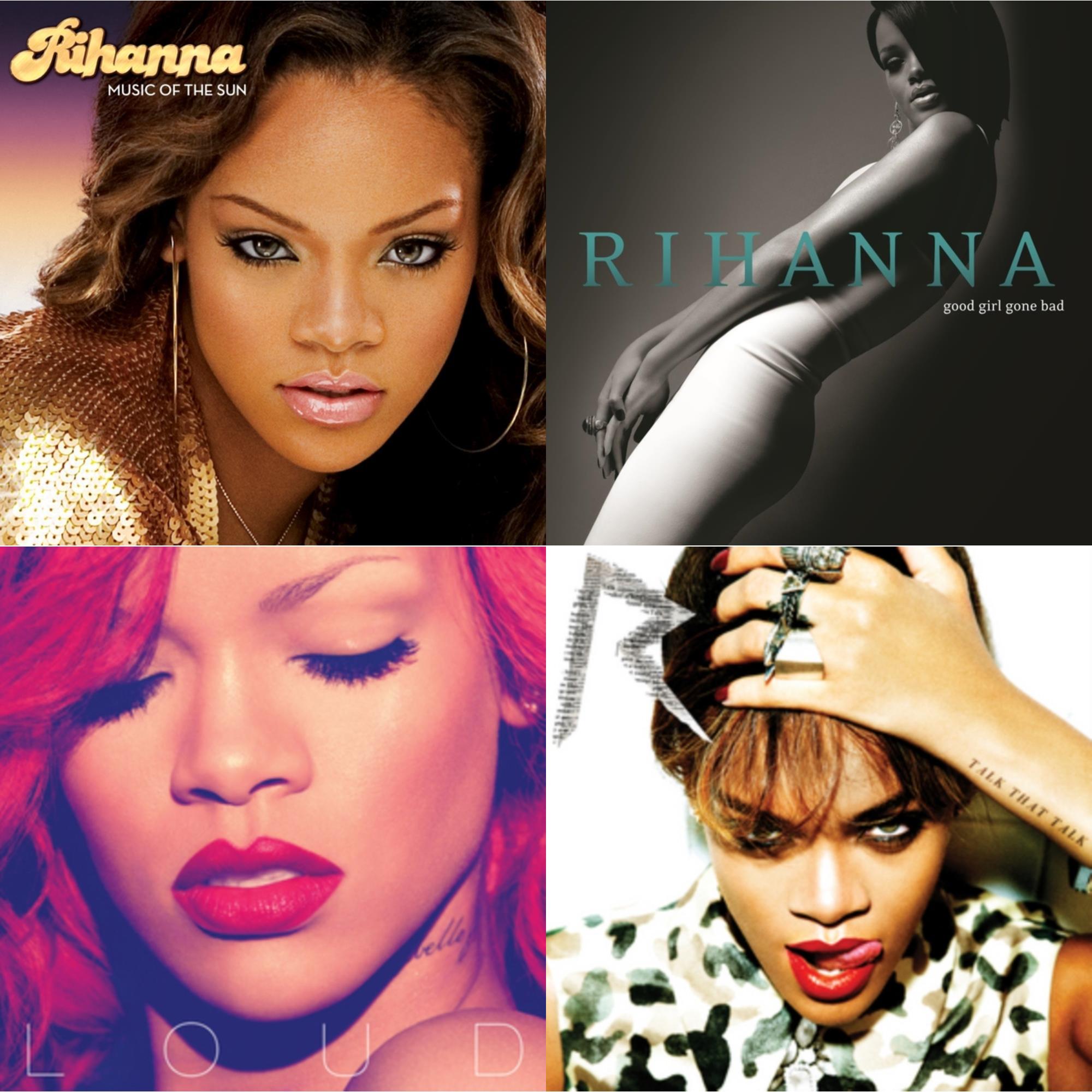 Music Of The Sun (Yellow Vinyl/2LP) & Good Girl Gone Bad & Loud & Talk That Talk