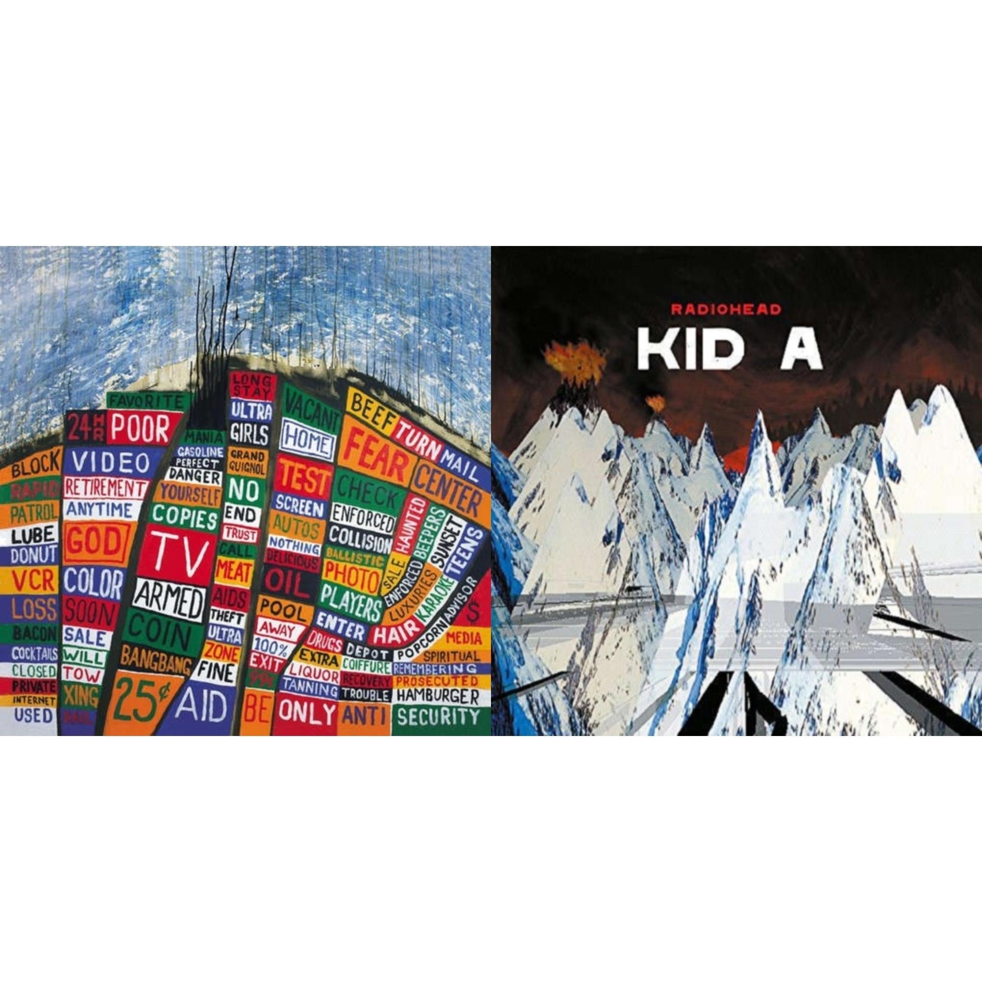 Radiohead - Hail To The Thief (2LP/45 RPM/180G) & Kid A (2LP/180G)
