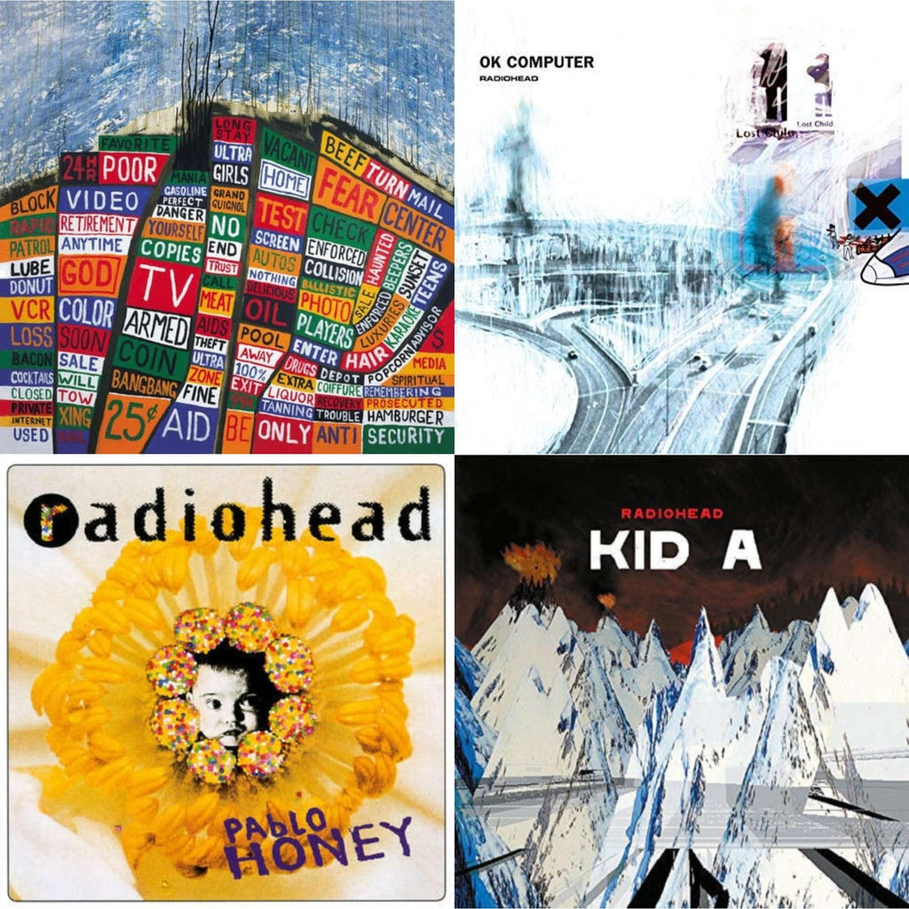 Pablo Honey (180G) & Ok Computer (2LP/180G) & Kid A (2LP/180G) & Hail To The Thief (2LP/45 RPM/180G)