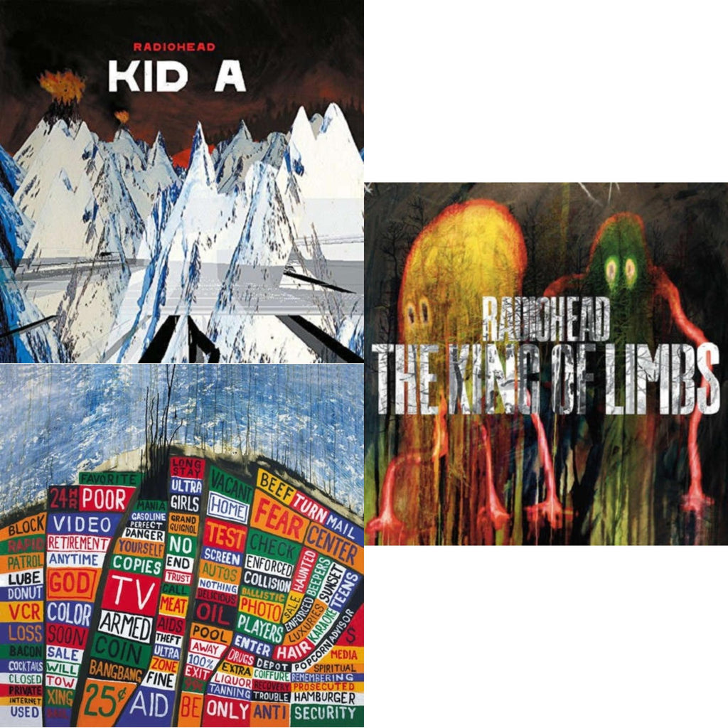 Kid A (2LP/180G) & Hail To The Thief (2LP/45 RPM/180G) & King Of Limbs (180G)