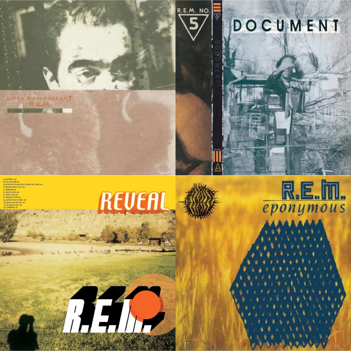 Document & Lifes Rich Pageant & Eponymous & Reveal