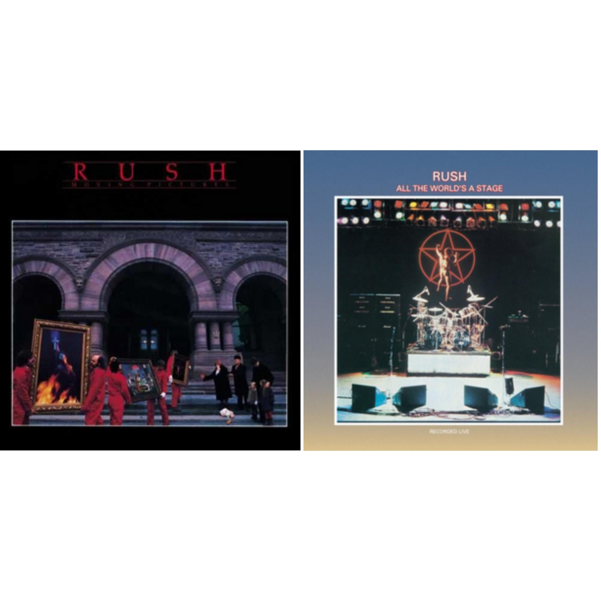 Rush - All The World's A Stage (180G) & Moving Pictures (180G LP Vinyl/Dl Card)