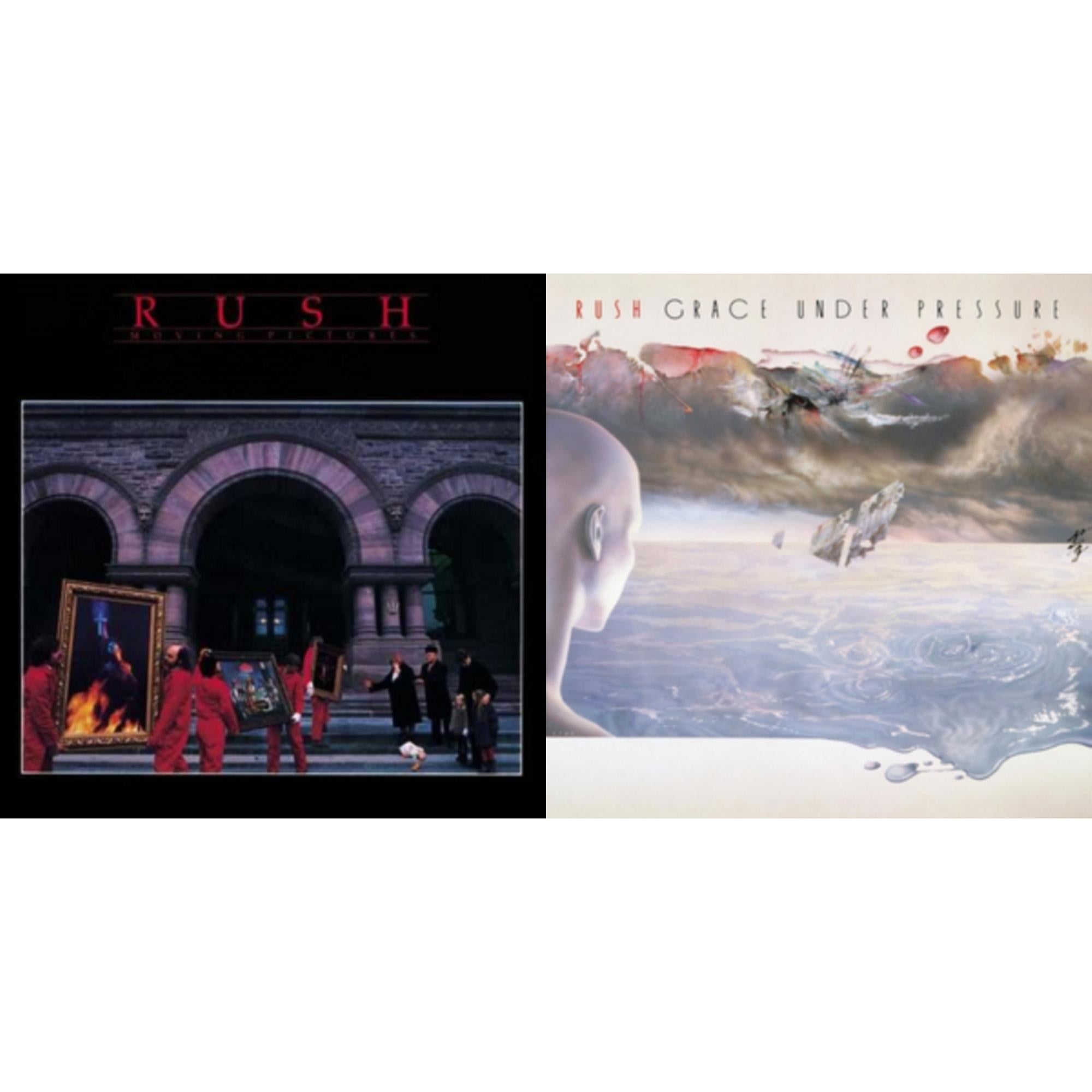 Moving Pictures (180G LP Vinyl/Dl Card) & Grace Under Pressure (180G)