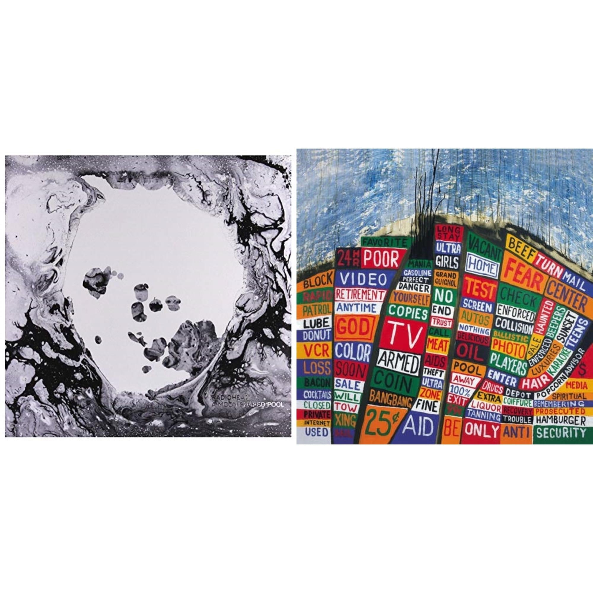 Hail To The Thief (2LP/45 RPM/180G) & Moon Shaped Pool (Foil Gatefold Cover)