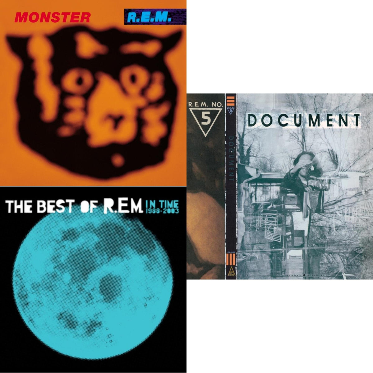 Document & In Time: The Best Of R.E.M. 1988-2003 (2LP/180G) & Monster