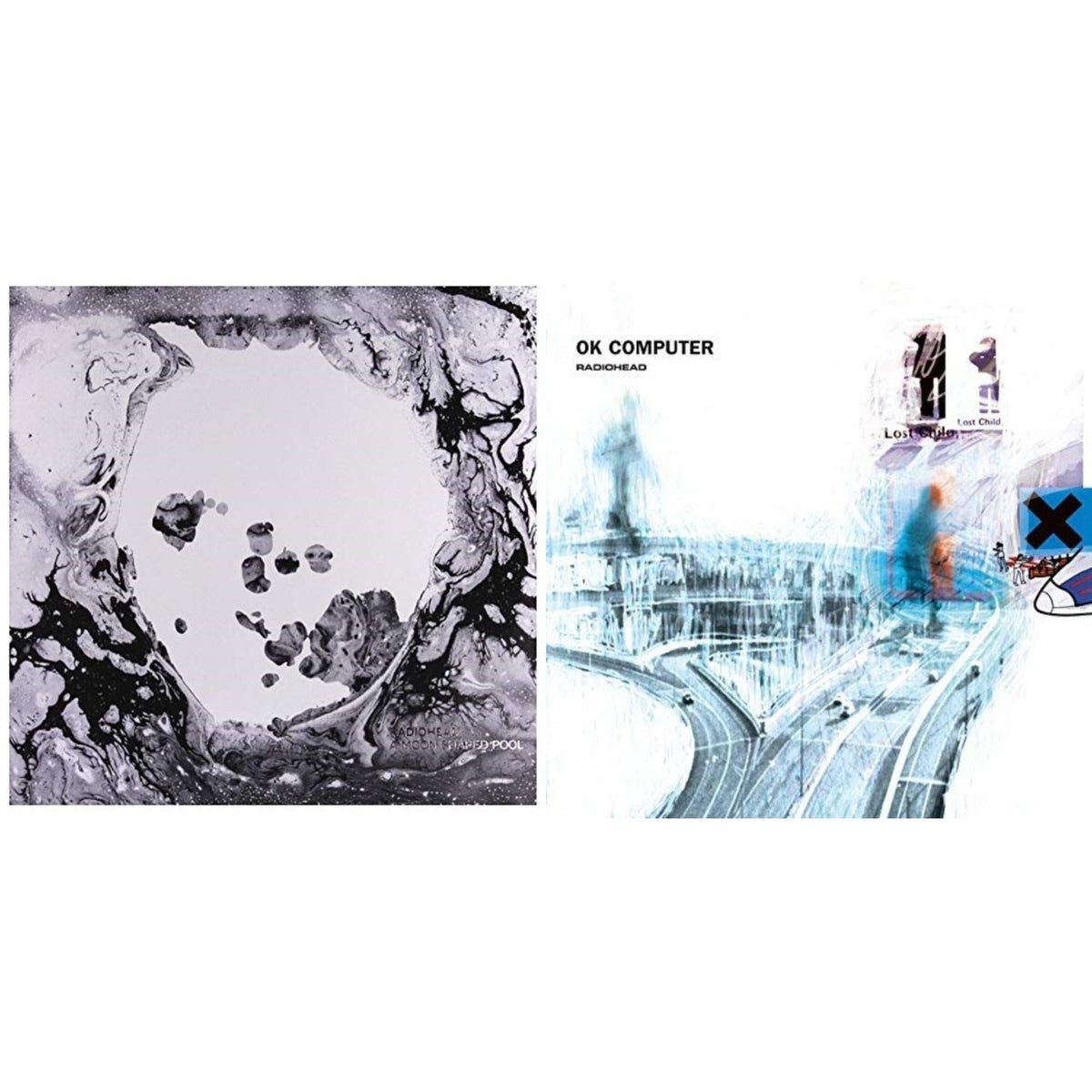 Radiohead - Moon Shaped Pool (Foil Gatefold Cover) & Ok Computer (2LP/180G)