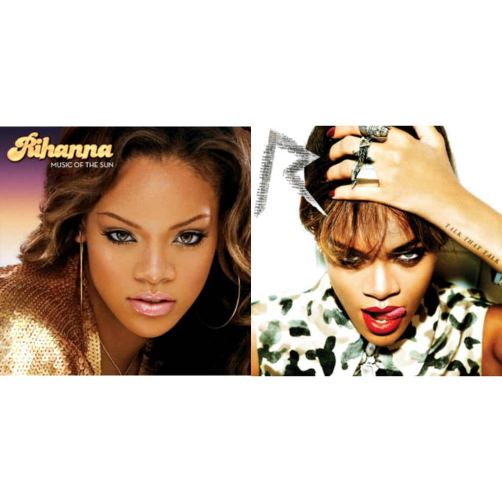 Rihanna - Music Of The Sun & Talk That Talk - LP Vinyl Bundle