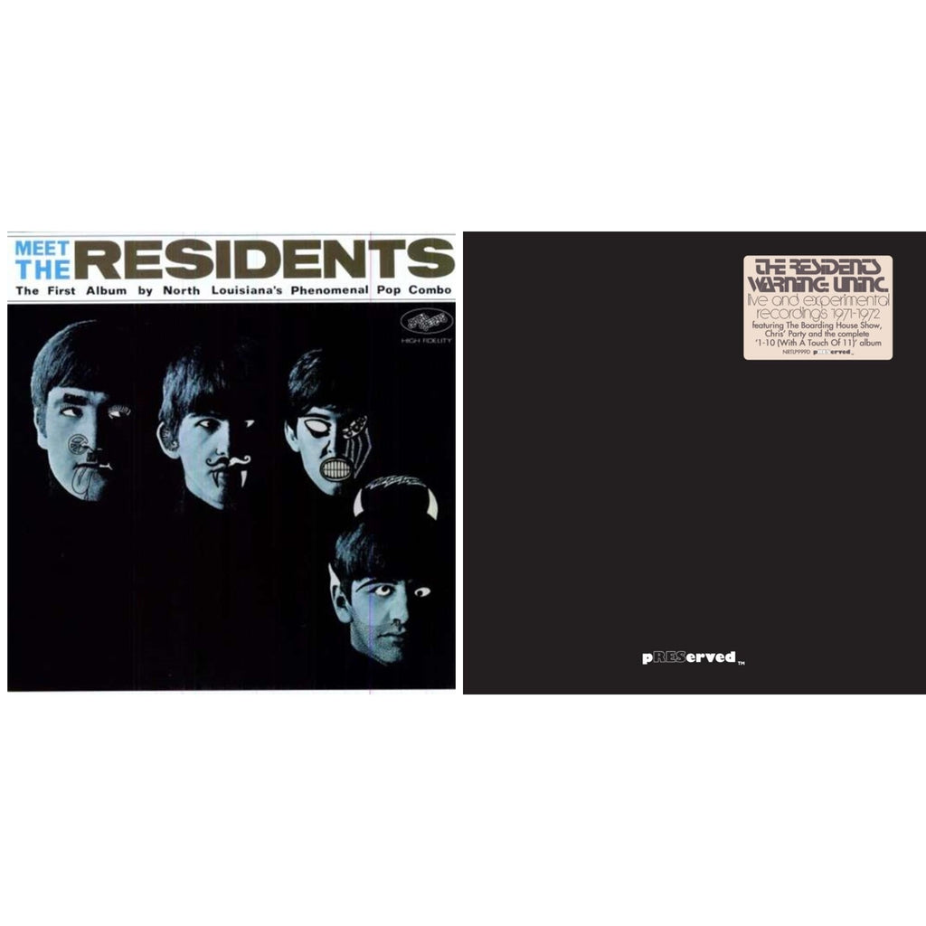 Warning: Uninc.: Live & Experimental Recordings 1971-1972 (2LP) & Meet The Residents