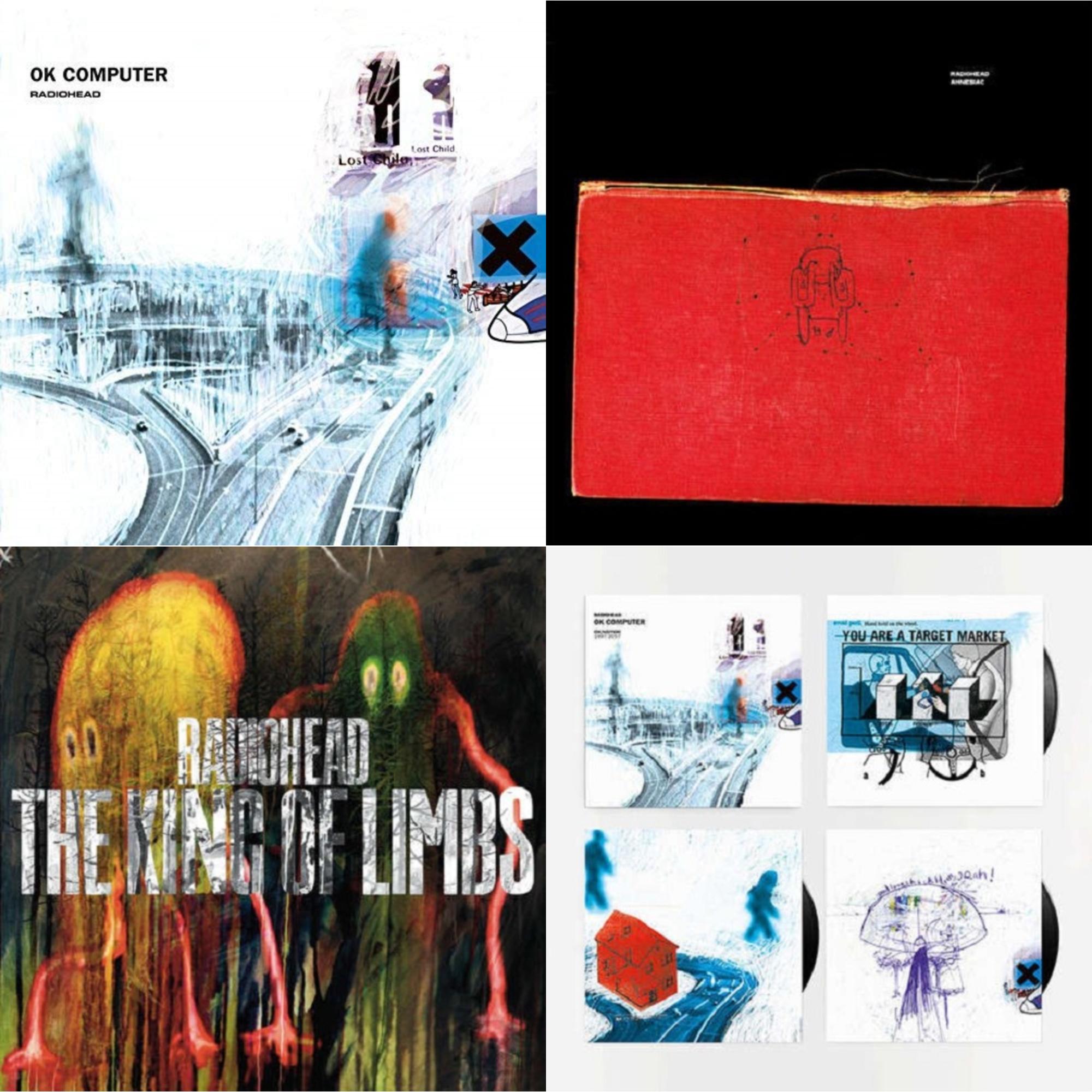 Ok Computer (2LP/180G) & Amnesiac (2LP/180G) & King Of Limbs (180G) & Ok Computer Oknotok (3LP/180G)