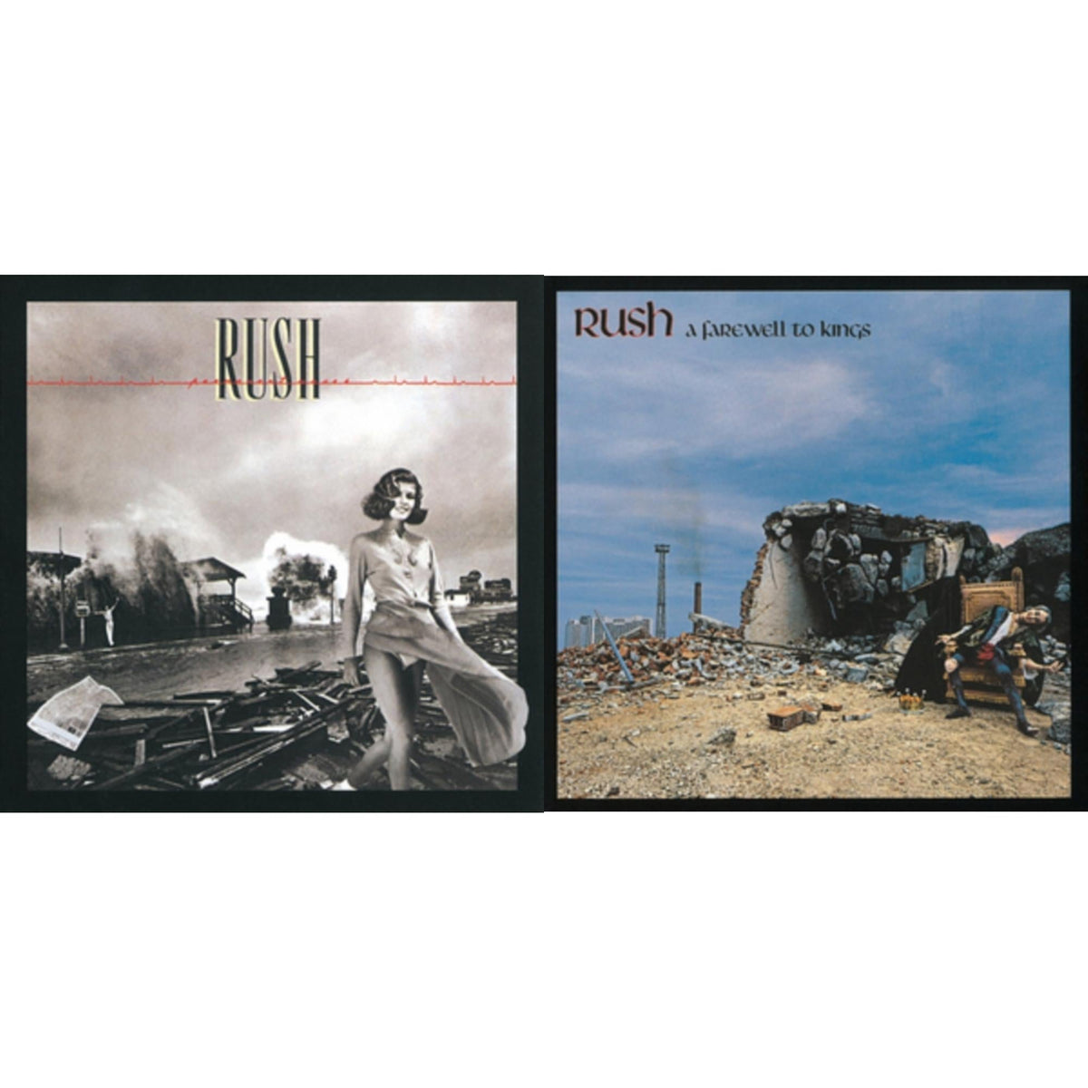 Farewell To Kings (180G) & Permanent Waves (180G)
